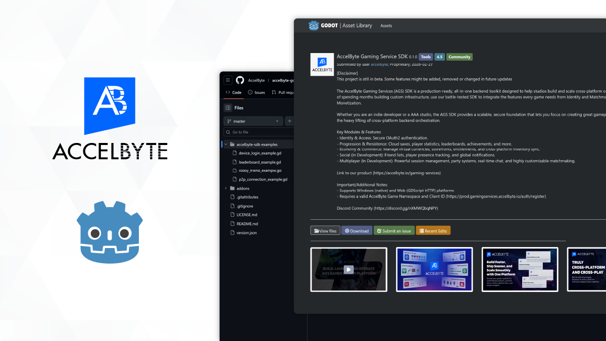 AccelByte Gaming Services SDK Is Now Available For Godot Developers Website Featured Thumbnail Meta Image 1200x675px Mar 05 2026 11 11 42 0881 AM 